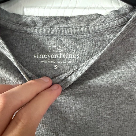 Vineyard Vines Gray Short Sleeve Tee - Picture 2 of 3